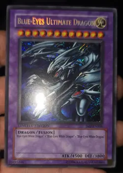 Blue-Eyes Ultimate Dragon (Secret) JMP-EN005 Shonen Jump Magazine Promos Limited - Image 1