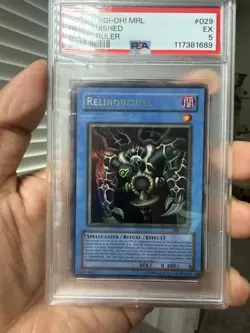 2002 Yu-Gi-Oh! Magic Ruler MRL-029 Relinquished PSA 5 - Image 1