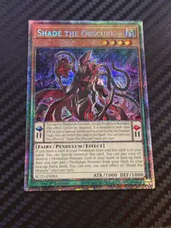 Shade the Obscure (Starlight Rare) Blazing Dominion BLZD-EN083 NM Yugioh - Image 1