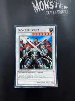 YUGIOH X SABER SOUZA SUPER RARE CT09-EN017 LIMITED EDITION - Image 1