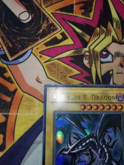 Red-Eyes B. Dragon sdj-001 1st Edition (HP) Ultra Rare Yu-Gi-Oh! - Image 3