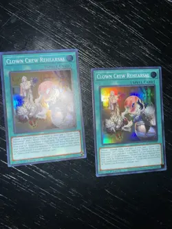 x2 Clown Crew Rehearsal - BLZD-EN059 - Super Rare - 1st Edition - NM - IN HAND - Image 1