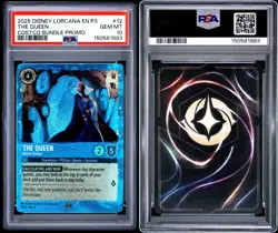 PSA 10 The Queen Mirror Seeker 12/P3 2025 Lorcana: Costco Promo - Image 3