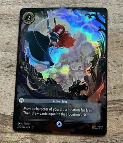 Touch the Sky Merida Brave 240/204 Enchanted Wilds Unknown Disney Lorcana Card - Image 1