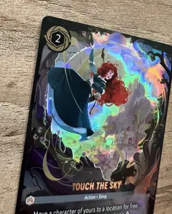 Touch the Sky Merida Brave 240/204 Enchanted Wilds Unknown Disney Lorcana Card - Image 2