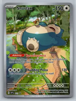 Snorlax - SVP SV: Scarlet & Violet Promo Cards #051 Promo Holo NM - Image 1