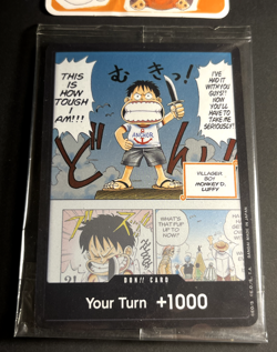DON!! Card (Young Luffy) (Devil Fruits Collection Vol. 1) - Sealed - Image 1