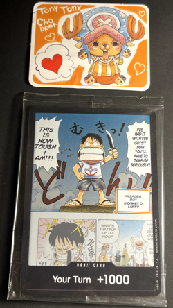 DON!! Card (Young Luffy) (Devil Fruits Collection Vol. 1) - Sealed - Image 2