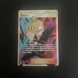 Gladion (Full Art) 109/111 Sm-Crimson Invasion Holo Card (CHECK DESCRIPTION) - Image 1