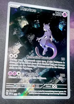 Mewtwo 052 Sv: Scarlet & Violet Promo Cards Holo Mp - Image 1