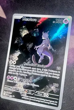 Mewtwo 052 Sv: Scarlet & Violet Promo Cards Holo Mp - Image 2