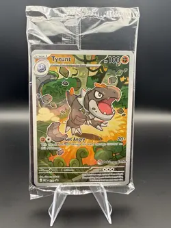 Tyrunt 070 Pokemon Center Promo Stamped Card Sealed - Image 1