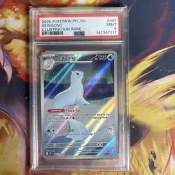 5x PSA Graded Pokemon Card Lot - Rocket's Raticate, Ogerpon, Dewgong - Image 2