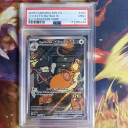 5x PSA Graded Pokemon Card Lot - Rocket's Raticate, Ogerpon, Dewgong - Image 5