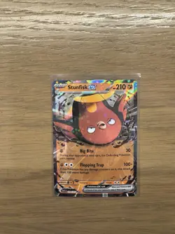 Stunfisk ex 114/217 ME: Ascended Heroes Double Rare Pokemon Card - Image 1