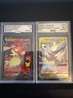 pokemon two card lot graded AGS - Image 1