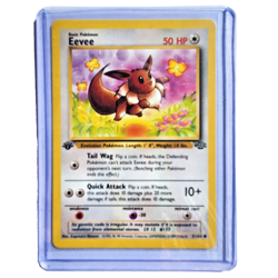 Eevee 51/64 Pokemon TCG 1st Edition Jungle NM Vintage 1999 Card - Image 1