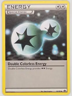 Double Colorless Energy 92/99 Pokemon - Black And White Next Destinies MP - Image 1
