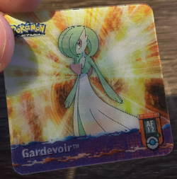2003 Pokemon Advanced Artbox 3D Ralts/Kirlia/Gardevoir AF12 Lenticular Card - Image 3