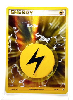 Lightning Energy Reverse Holo 108/110 Pokemon Card Holon Phantoms 2006 - Image 1