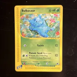 Pokemon TCG Bulbasaur Expedition Base Set, Common Card 94/165 - Image 1
