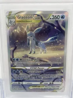 Pokemon Swsh GLACEON VSTAR Crown Zenith Full Art GG40/GG70 PSA 10 💎 GEM MINT - Image 3