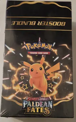 Pokemon TCG Scarlet & Violet Paldean Fates Booster Bundle Display Factory Sealed - Image 1