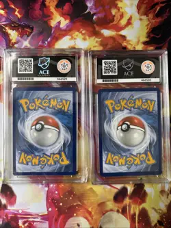 Pokemon Temporal Forces Deerling & Sawsbuck Illustration Rare Ace Graded 10 & 9! - Image 2