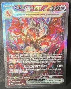 Pokemon TCG Paldean Fates Charizard ex #234/091 Holo Rare SIR NM-MT+ - Image 1