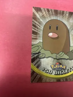 Diglett - TOPPS - Holo Chrome - 2000 - Pokemon - Black Label - - Image 3