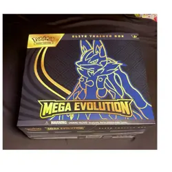 Pokemon TCG Mega Evolution Elite Trainer Box Lucario Riolu Sealed 2025 - Image 1