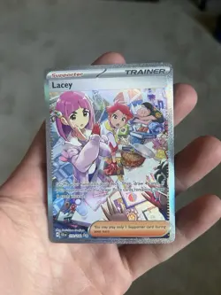 Pokemon TCG Illusions Lacey Trainer Stellar Crown 172/142 - Image 1