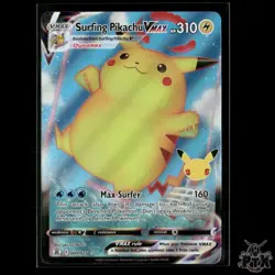 Surfing Pikachu VMAX 009/025 Celebrations NM Pokemon - Image 1