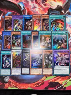 Yugioh! Blazing Dominion 18 Super Rare Red Hypernova Dragon & More 1st NM - Image 1