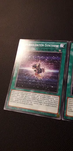 Yu-Gi-Oh! 3x Soldaten-Synthese, RATE-DE062, Common, 1. Auflage, Deutsch, NM-EX - Image 2