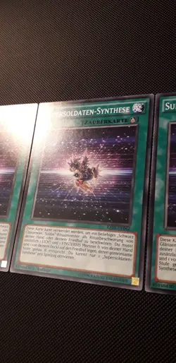 Yu-Gi-Oh! 3x Soldaten-Synthese, RATE-DE062, Common, 1. Auflage, Deutsch, NM-EX - Image 3