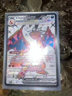 Charizard ex SVP056 Black Star Holo Promo NM Pokemon TCG - Image 2