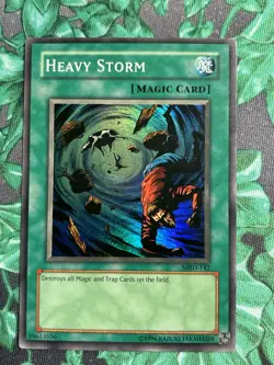 Yugioh Heavy Storm Super Rare MRD-142 Metal Raiders OG Unlimited LP [#1] - Image 1