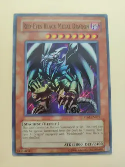 Red-Eyes Black Metal Dragon PP01-EN015 Super Rare Unlimited LP - Image 1