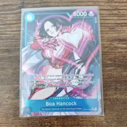 One Piece TCG Boa Hancock OP07-051 SR Alt Art English Nm/Mint Condition - Image 1