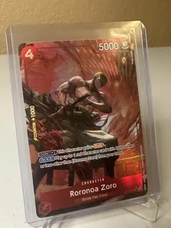 One Piece Roronoa Zoro ST21-015 Alt Art English Card Game NM - Image 4