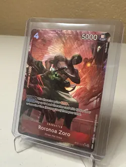 One Piece Roronoa Zoro ST21-015 Alt Art English Card Game NM - Image 5