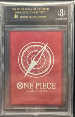 Rebecca OP04-039 Leader Alt Art BGS 10 BLACK LABEL One Piece TCG (Luffy Nami) - Image 2