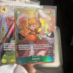 Two Legends OP08-023 Carrot SR Alt Art Parallel One Piece TCG English - Image 1