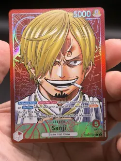 Sanji Alternate Art Leader PRB01-001 Premium Booster -The Best One Piece NM - Image 3