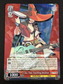 I-No Time Traveling Weiss Schwarz Guilty Gear Box Topper GGST/SX06-E051 RR - Image 1