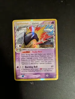 Typhlosion EX Dragon Frontiers Reverse Holo Card CGC 10 12/101 - Image 1