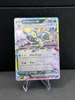 Pokemon TCG Umbreon ex Prismatic Evolutions Stamped Promo 060/131 - Image 1