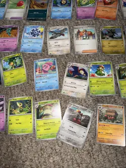 60+ Card Lot Pokemon Black Bolt Base Set Cards - Image 3