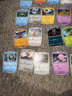 60+ Card Lot Pokemon Black Bolt Base Set Cards - Image 4